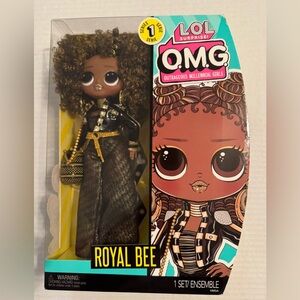 L.O.L. Surprise! O.M.G. Royal Bee Doll - Black and Gold Glam